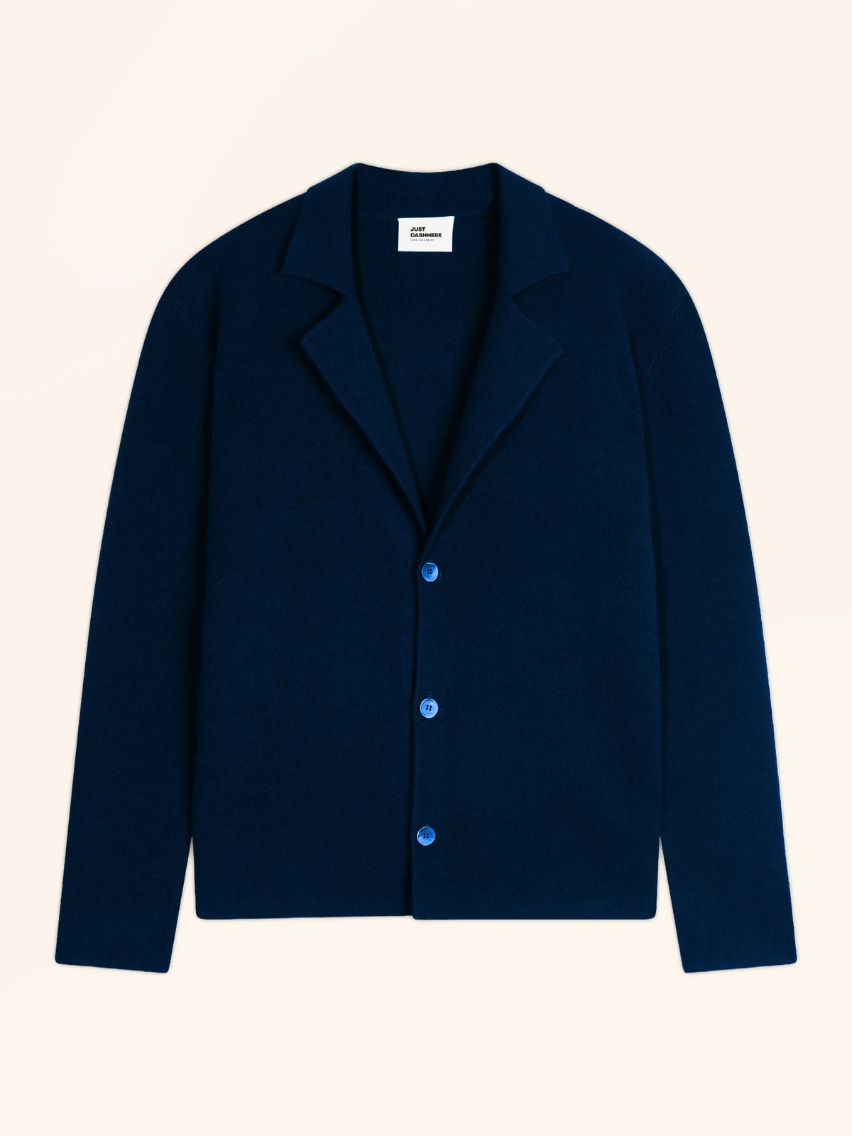 ALVAR Jacket Buttoned Notched Collar Midnight