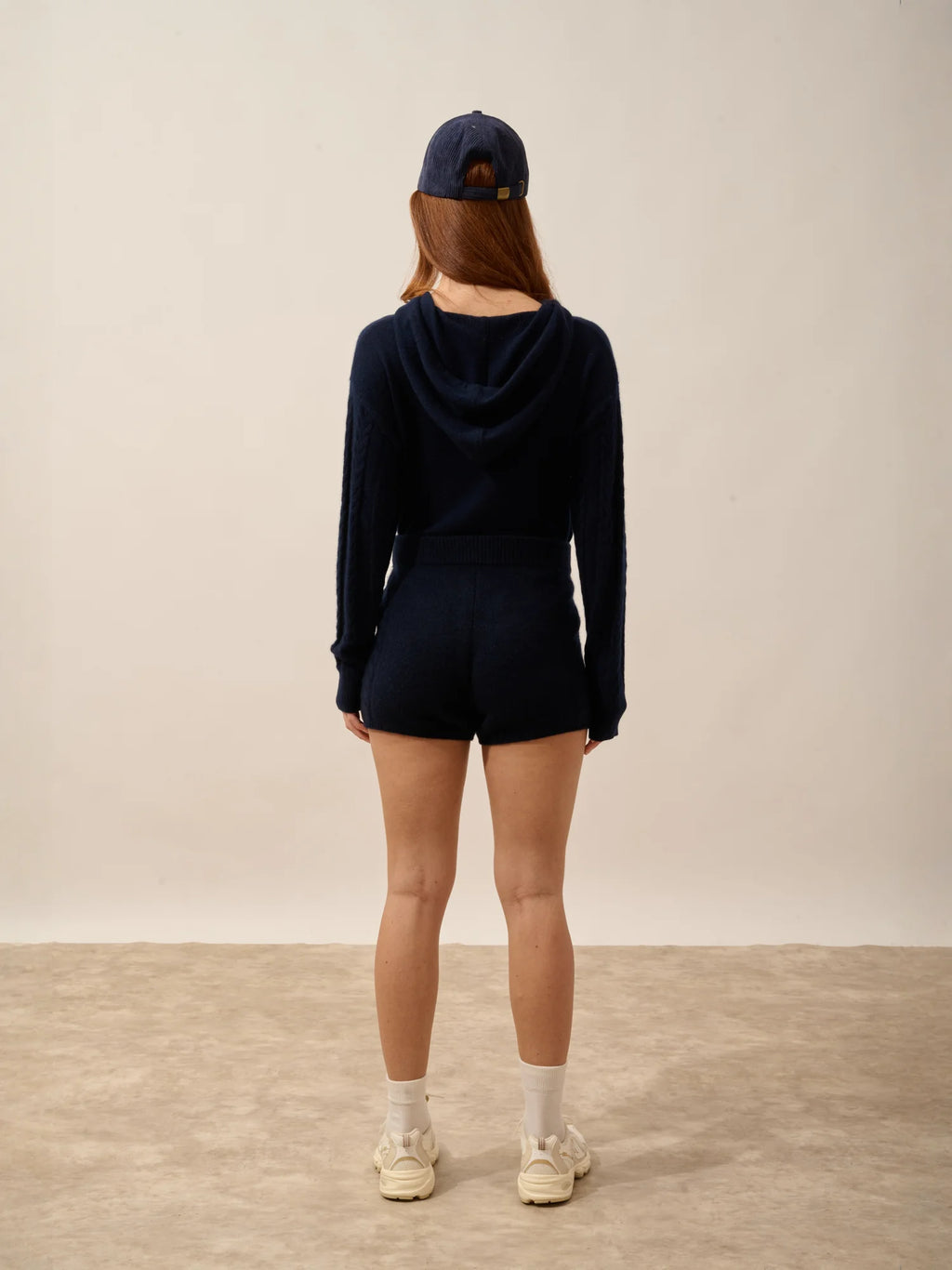 LUNA kurz 4-fädig marineblau