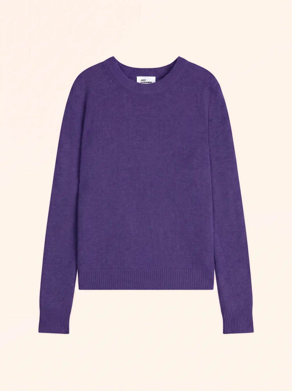 LEXINI pullover rundhalsausschnitt 4-fädig améthyste