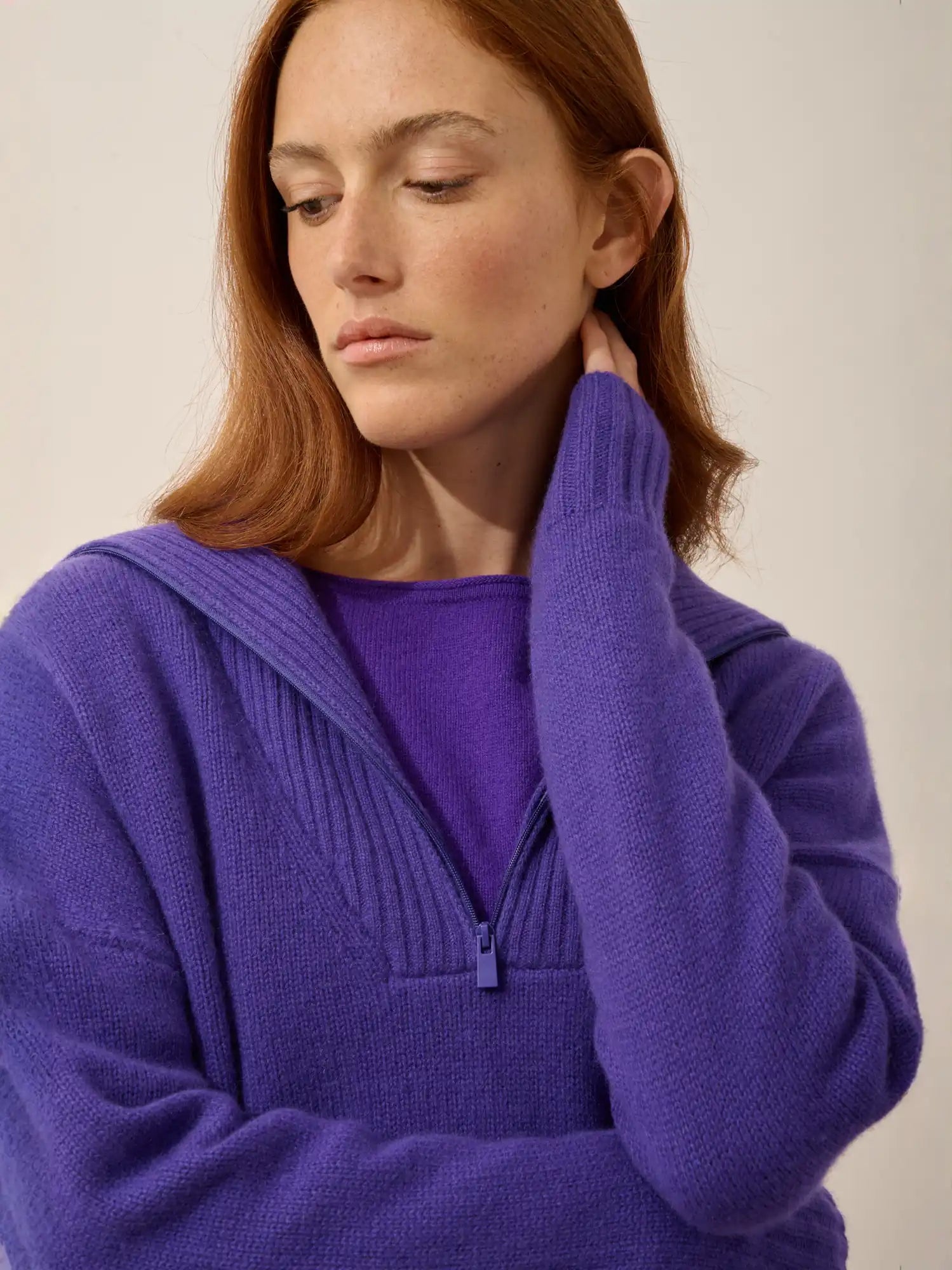 AKAR pullover dockermütze 6-fädig améthyste