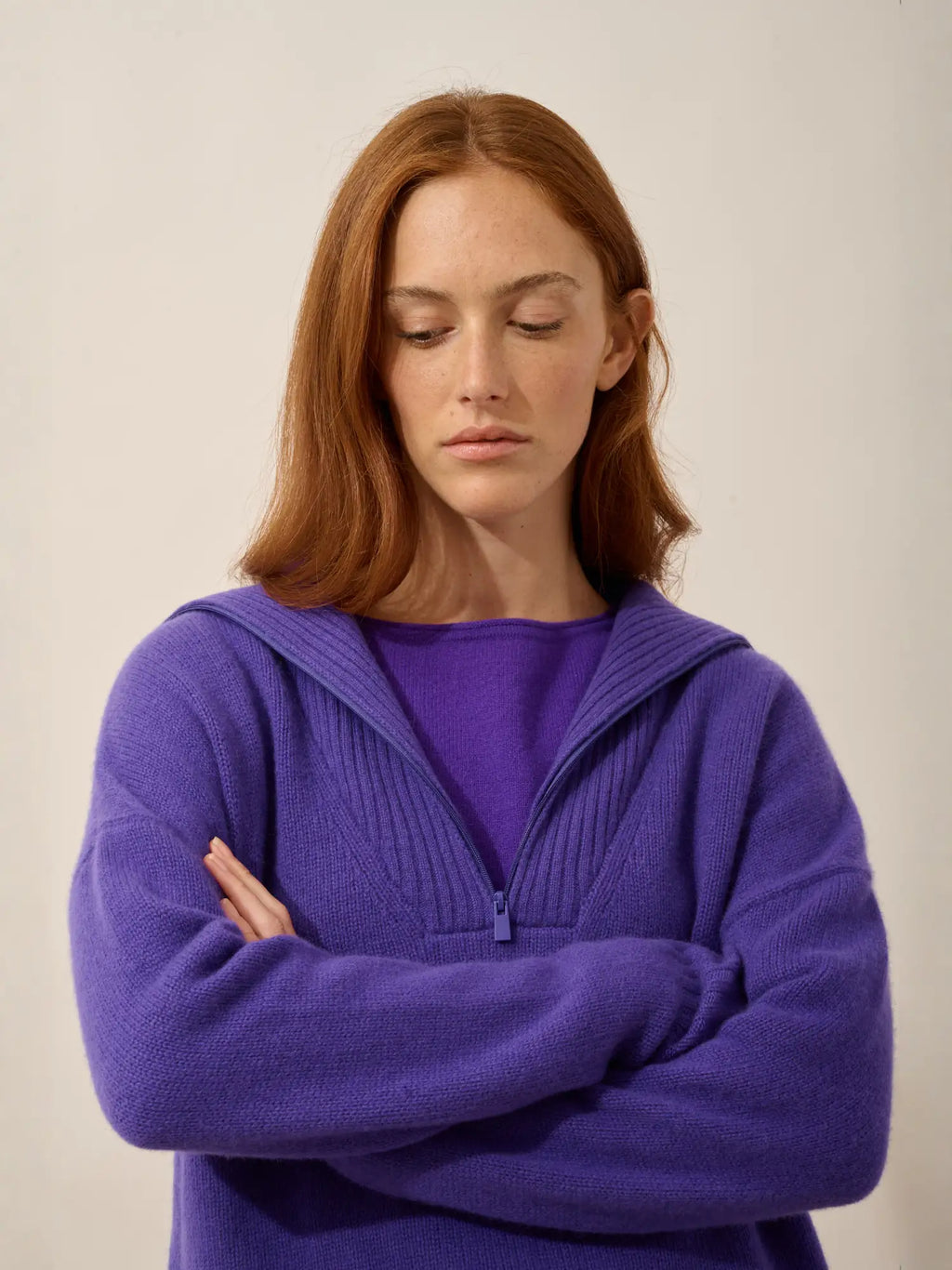 AKAR pullover dockermütze 6-fädig améthyste