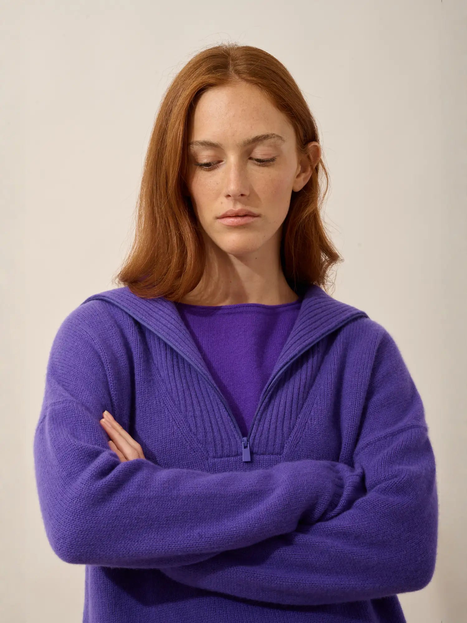 AKAR pullover dockermütze 6-fädig améthyste