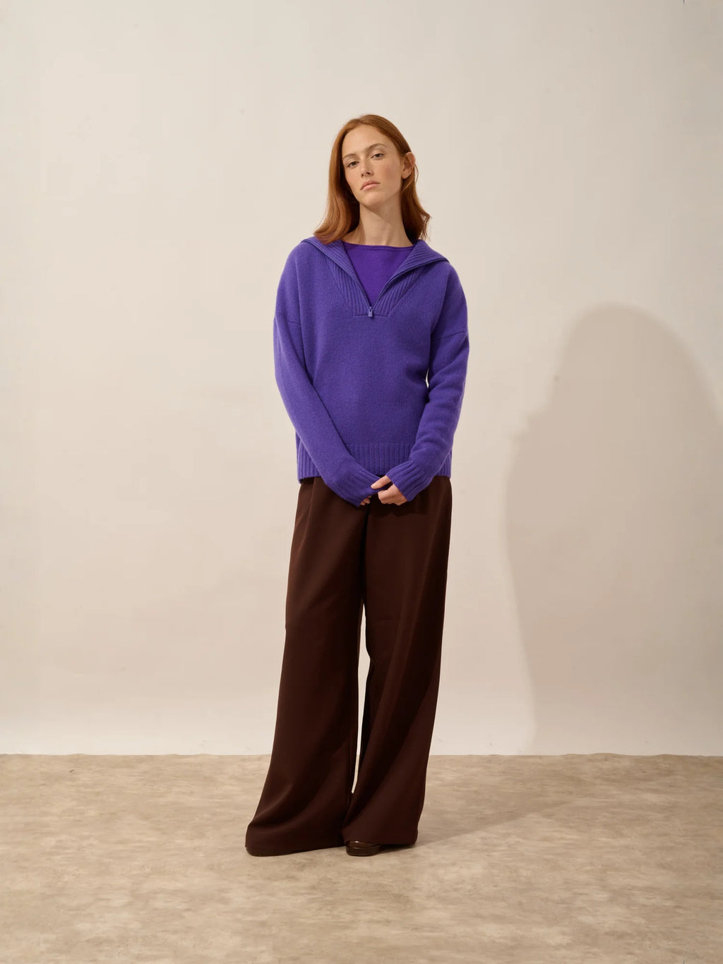 AKAR pullover dockermütze 6-fädig améthyste