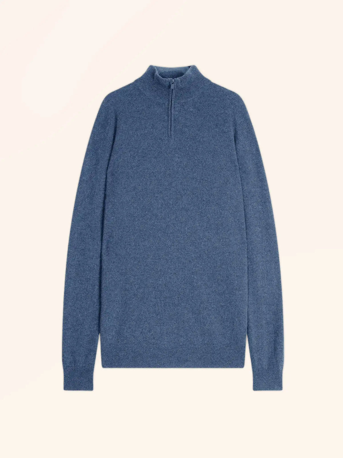 BRADLEY pull camionneur bleu denim