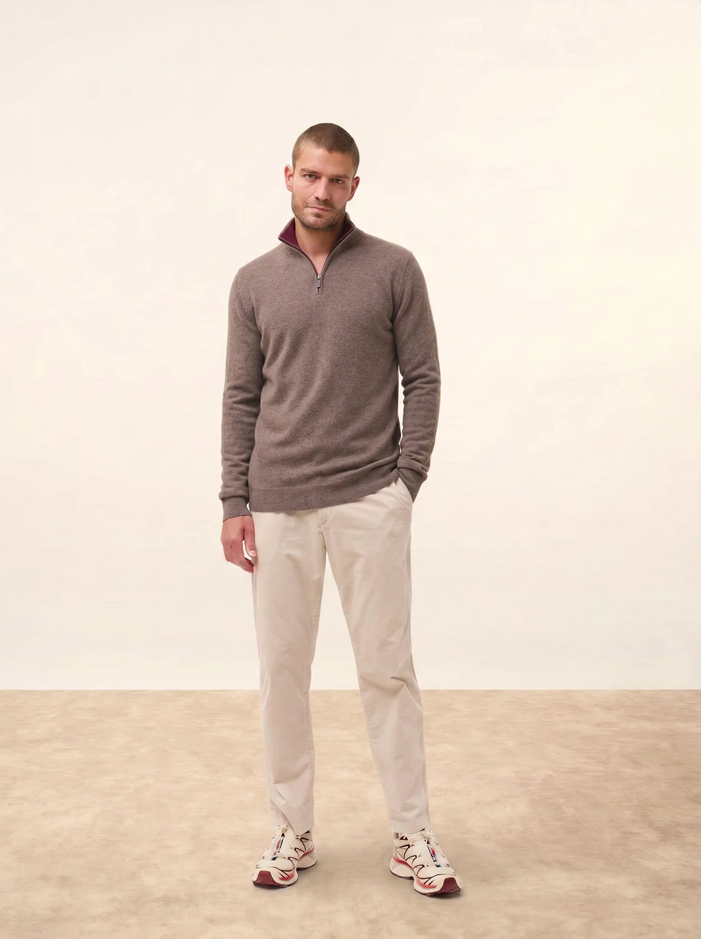 BRADLEY pull camionneur caribou chiné