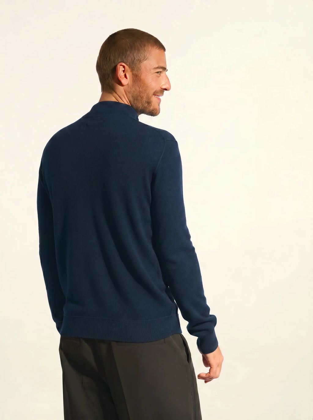 NOUR pullover dockermütze blau petrol