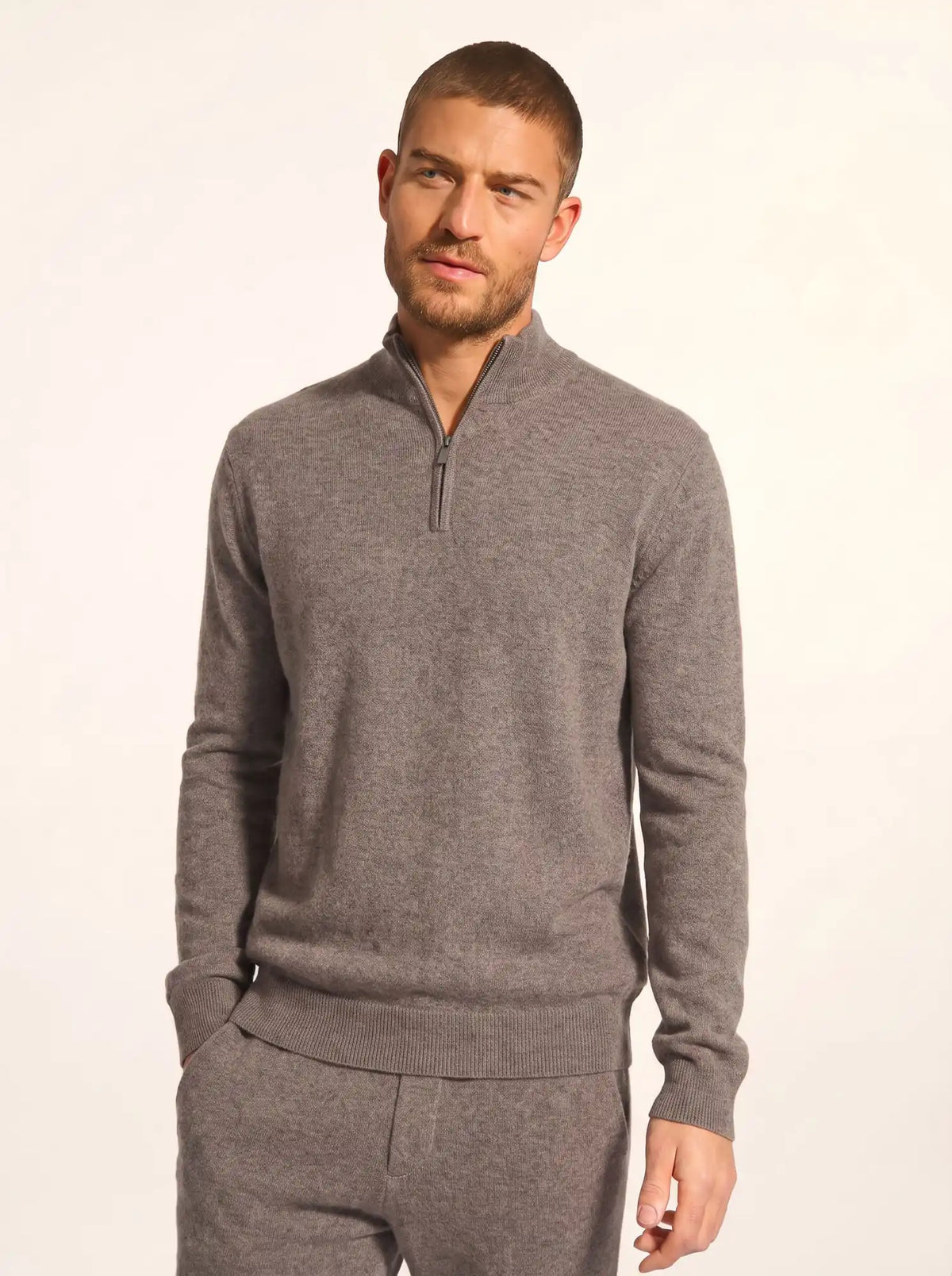 NOUR pull camionneur caribou chiné