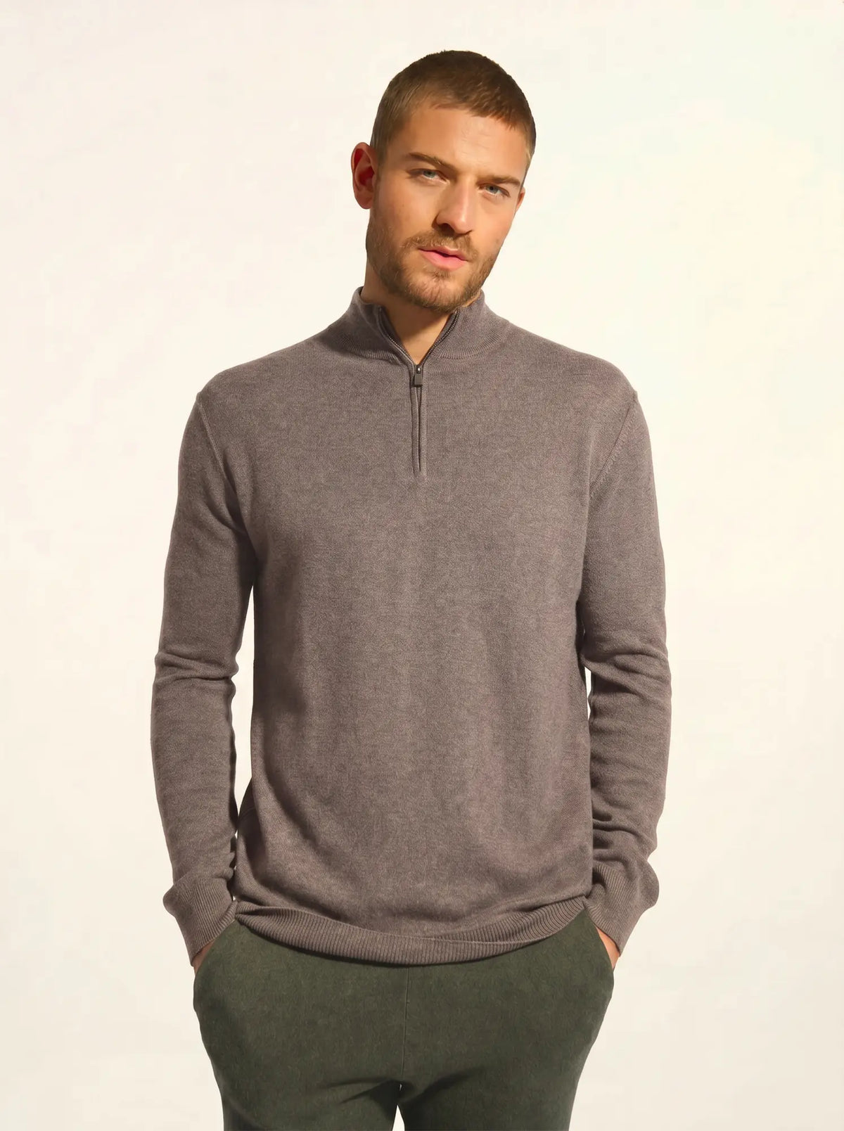 NOUR pull camionneur caribou chiné