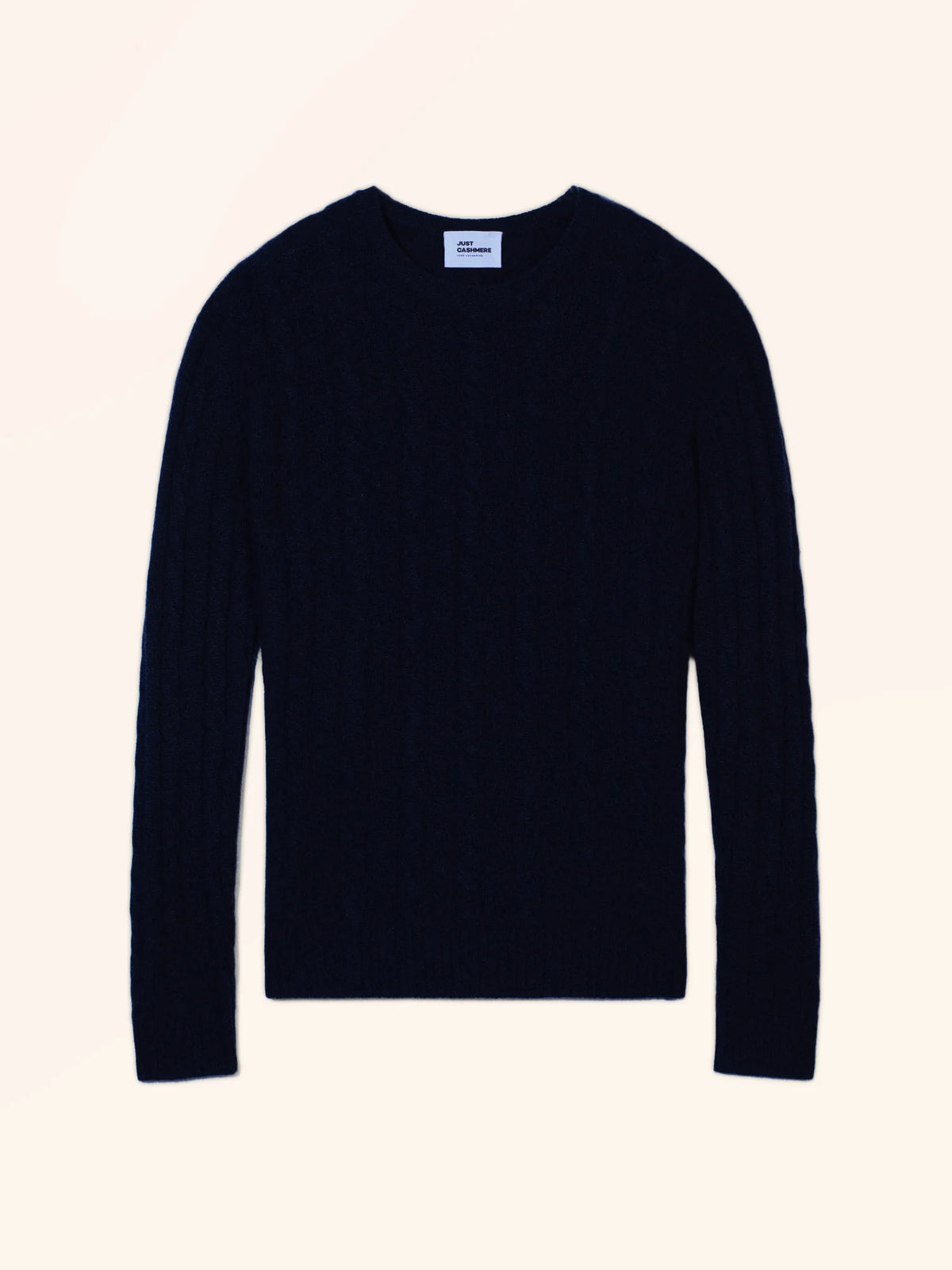 DARRI Sweater Crew Neck 4 Ply Caviar