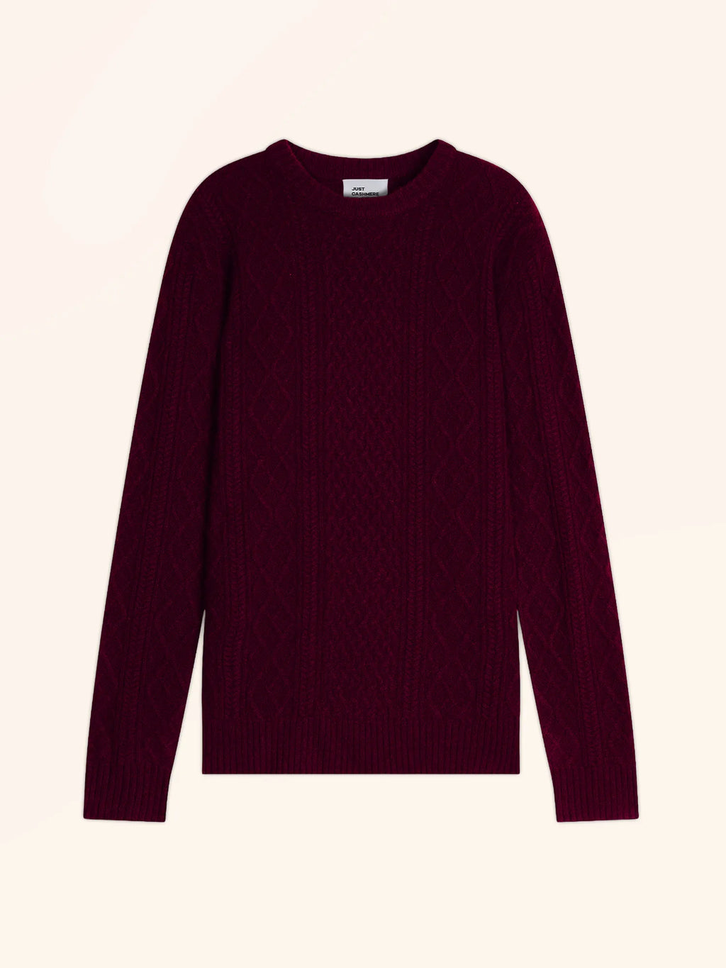 THURID pullover rundhalsausschnitt 4-fädig mûre