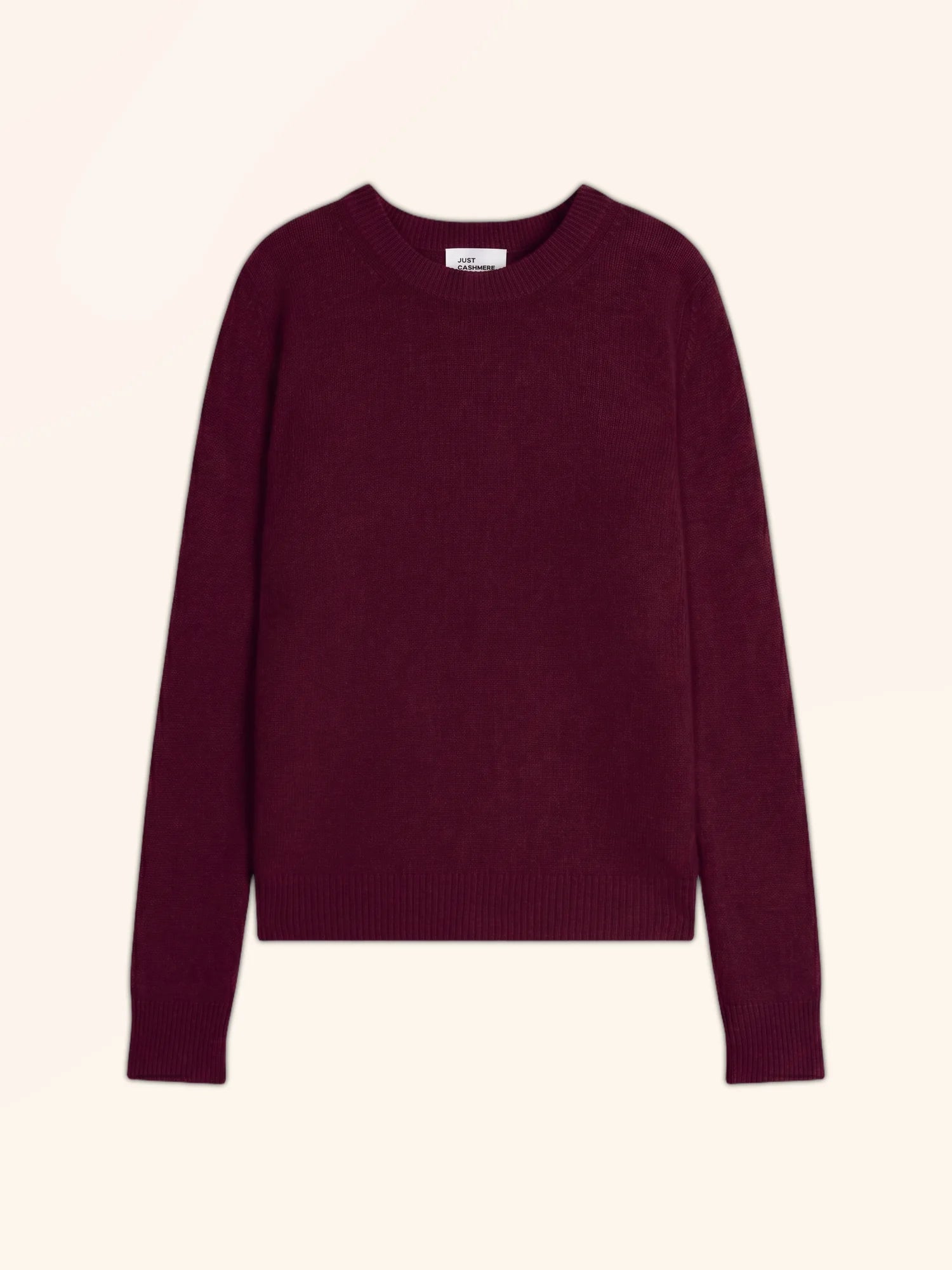 LEXINI pullover rundhalsausschnitt 4-fädig mûre