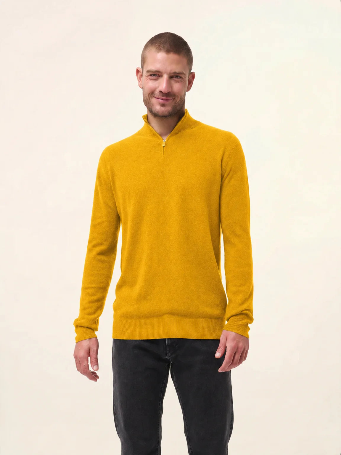 BRADLEY pullover dockermütze curcuma