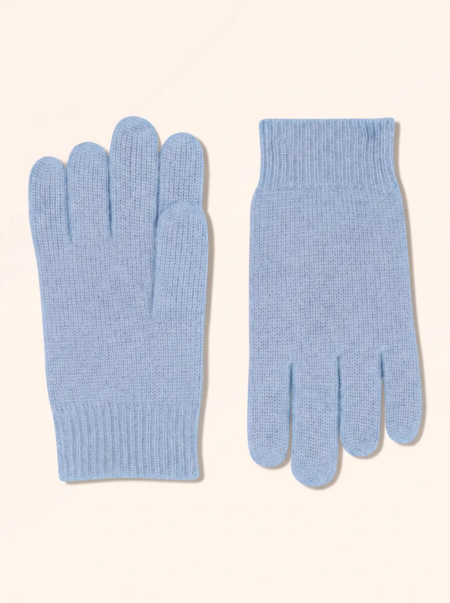YANN handschuhe 4-fädig blau inca