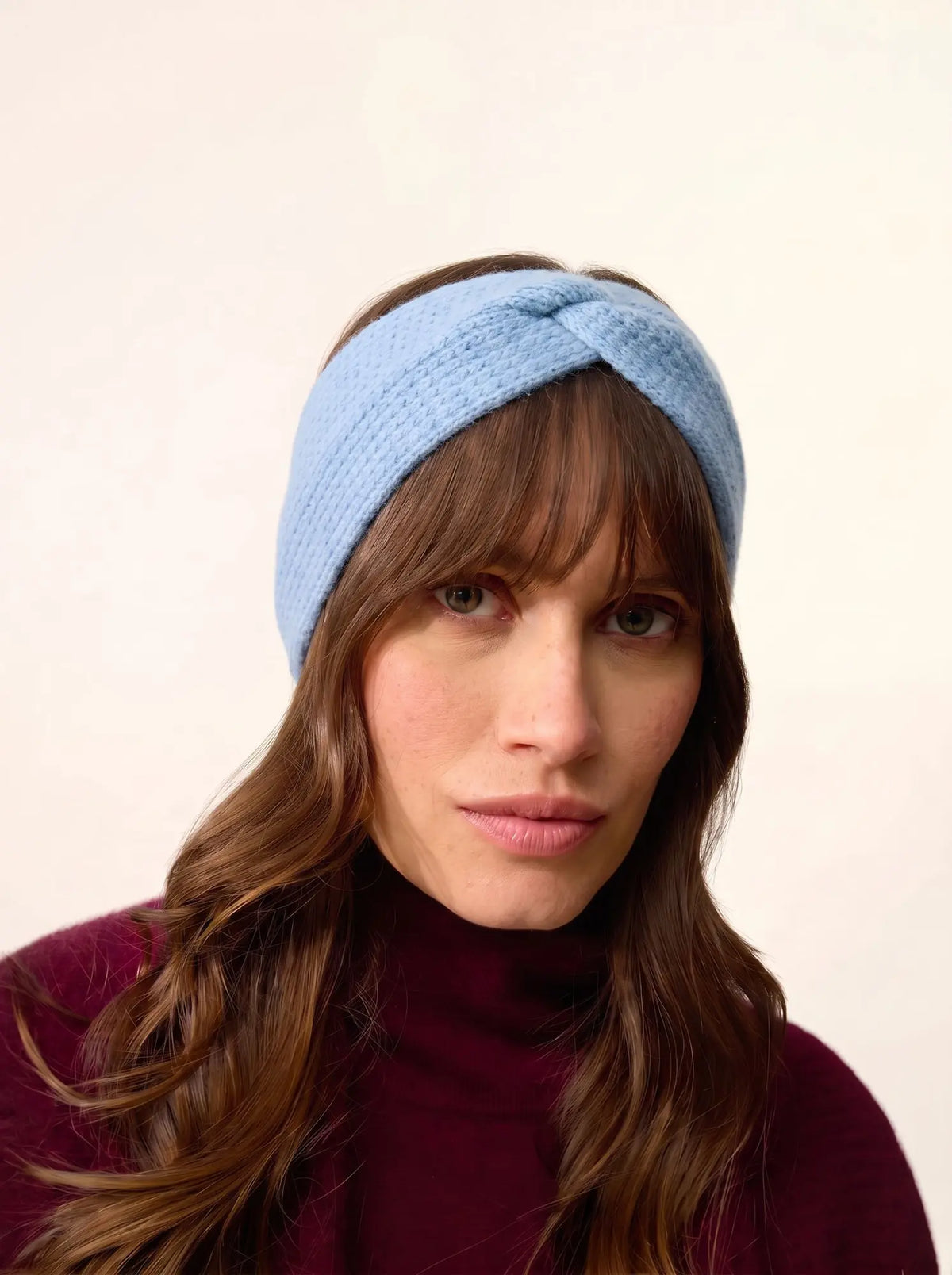 YLFA Headband 8 Ply Inca Blue