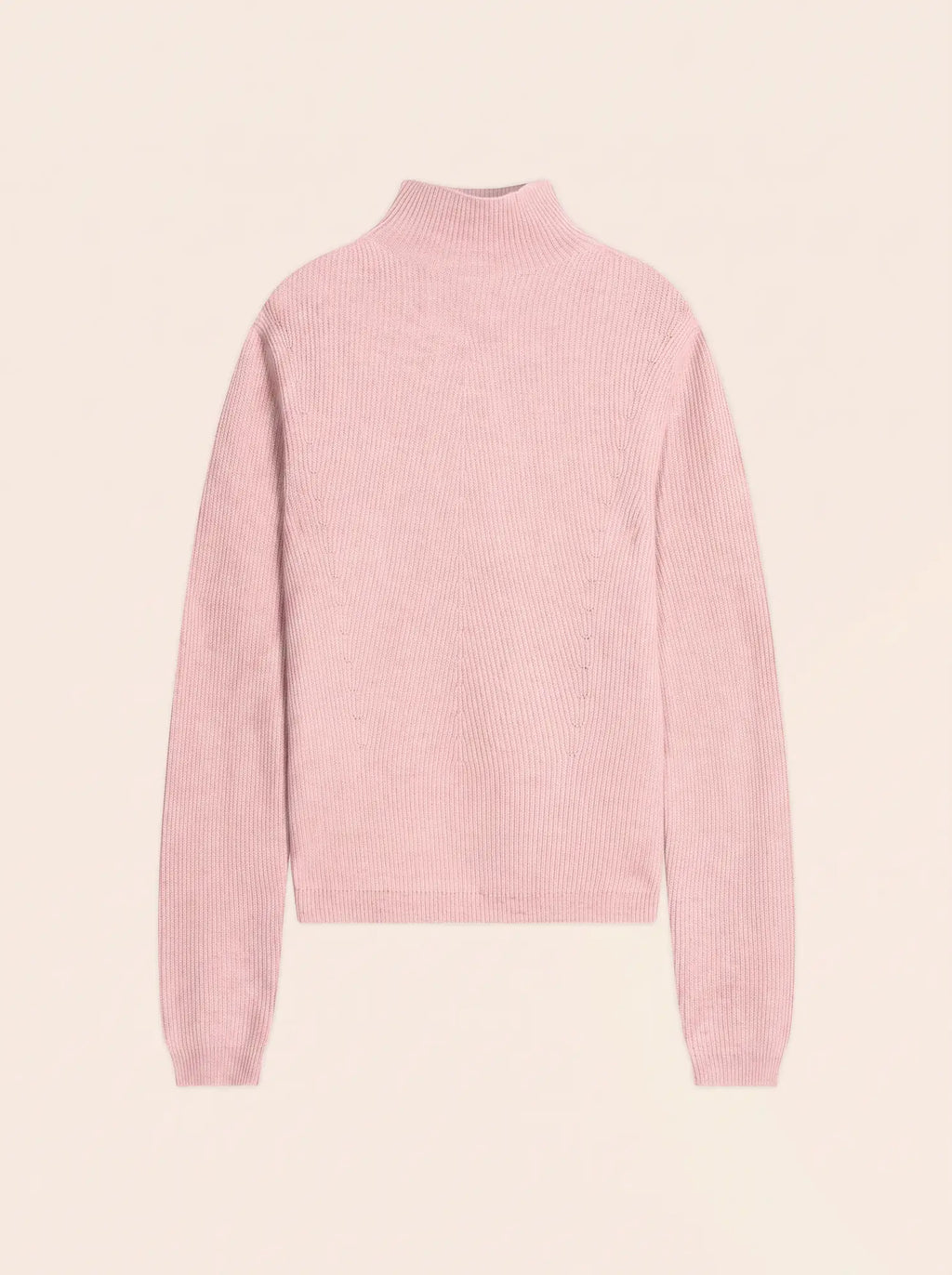 CAMILA pullover stehkragen rosa bébé