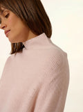 CAMILA pullover stehkragen rosa bébé