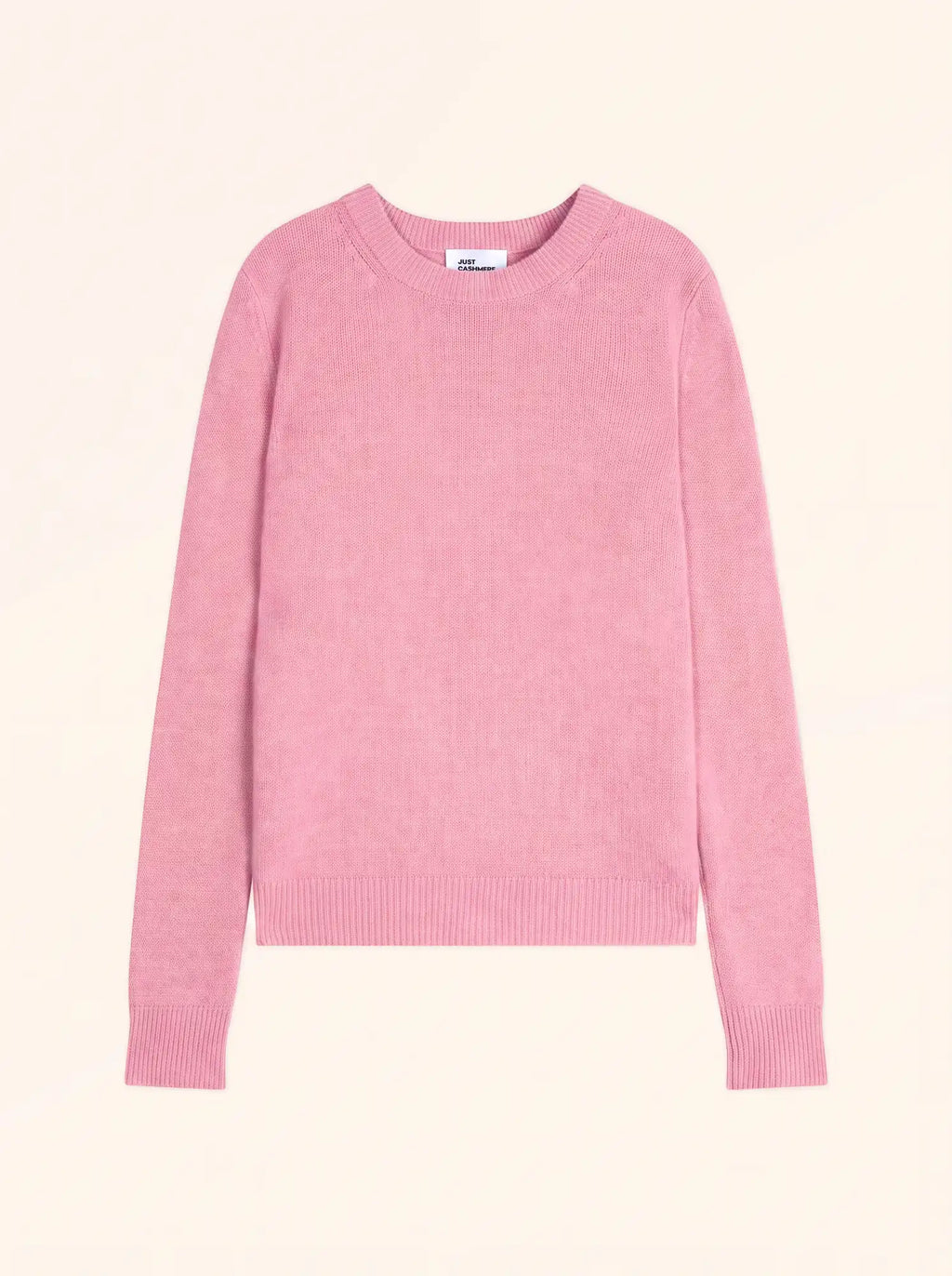 LEXINI pullover rundhalsausschnitt 4-fädig dragée