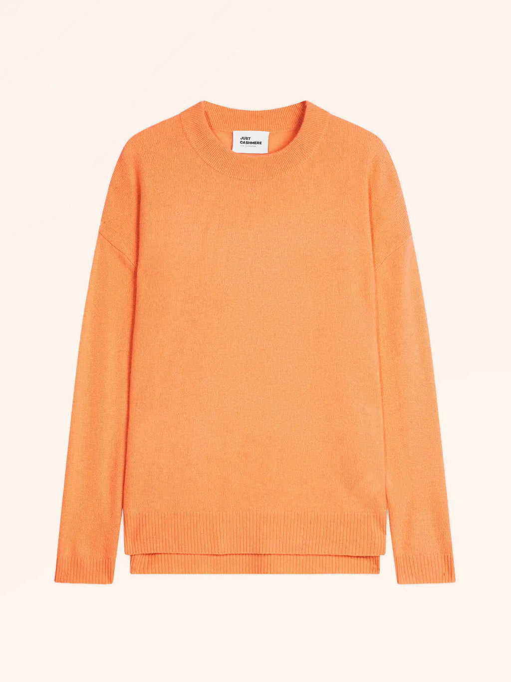 JOSPE pullover rundhalsausschnitt melon