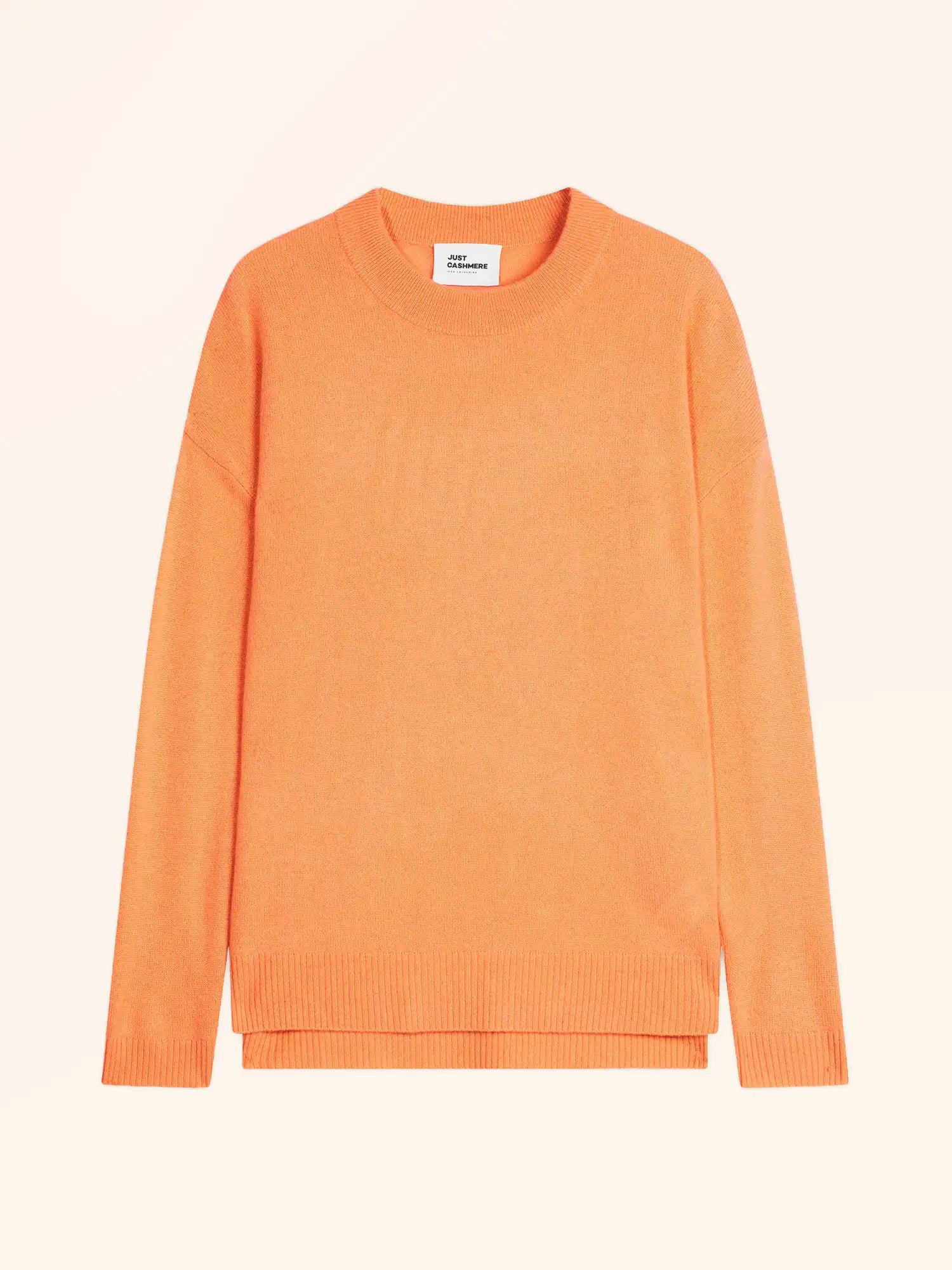 JOSPE pullover rundhalsausschnitt melon