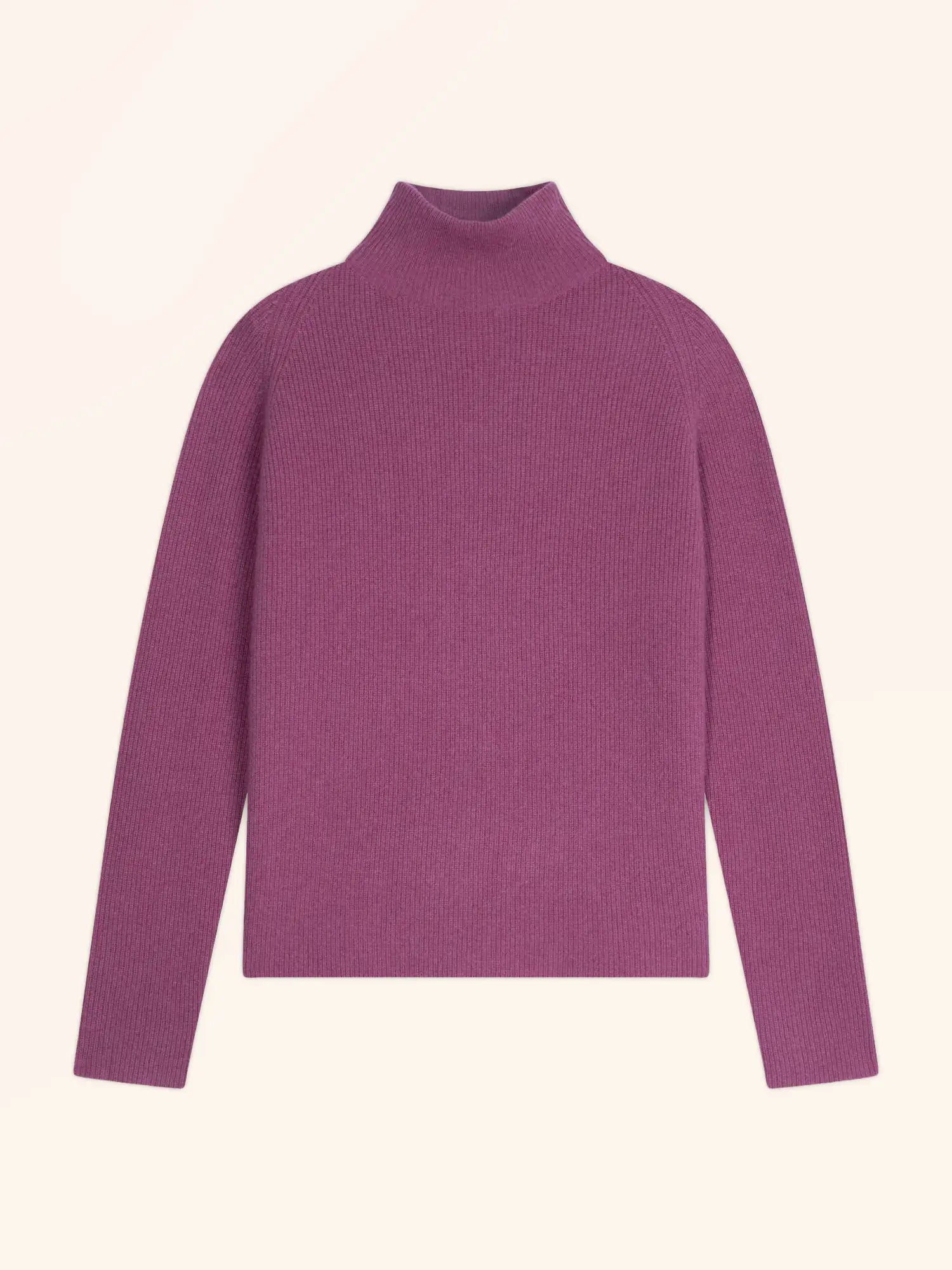 ALYSSA pullover stehkragen orchidée