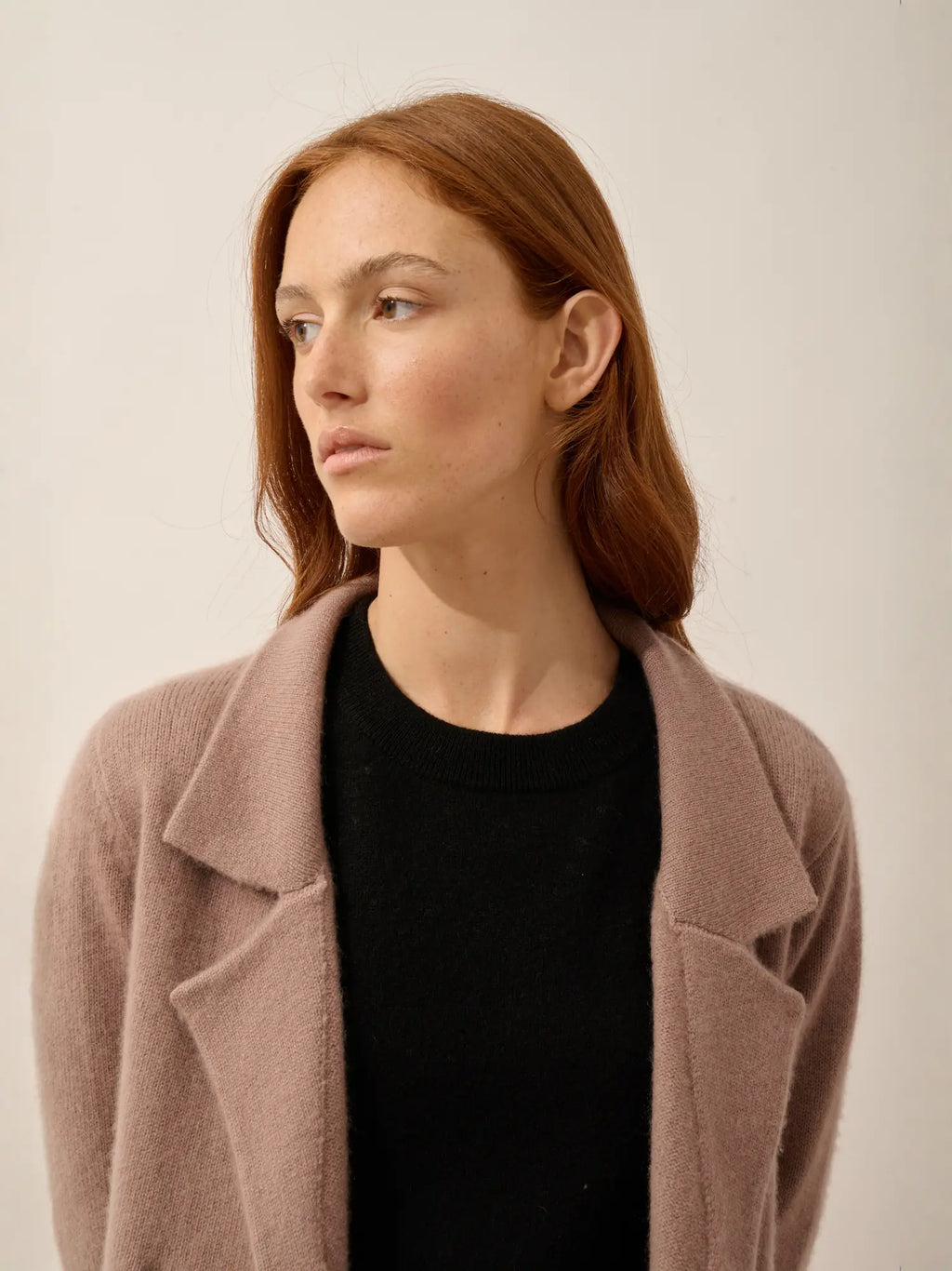 CHLOE jacke geknöpft col tailleur 4-fädig kupfer