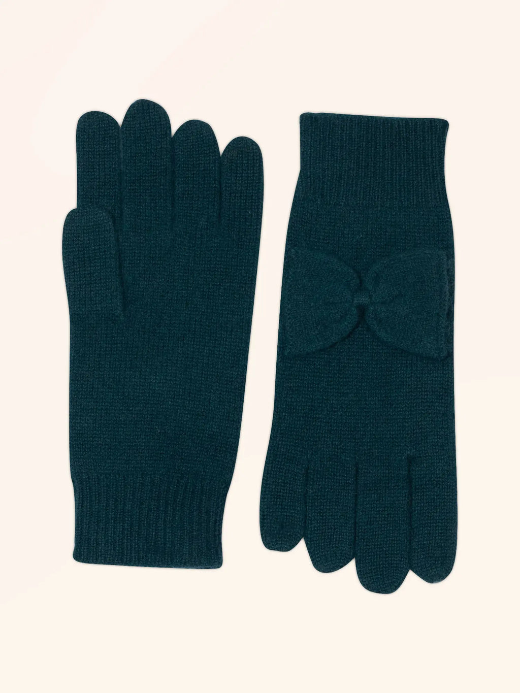 LUCY gants 4 fils vert canard