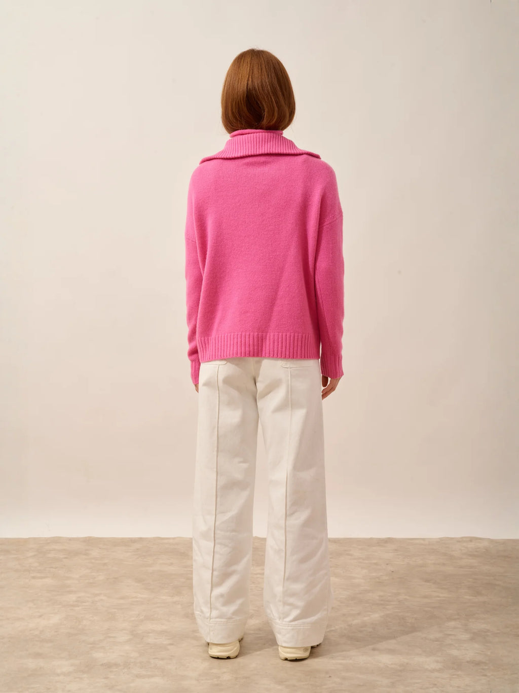 AKAR pullover dockermütze 6-fädig rosa