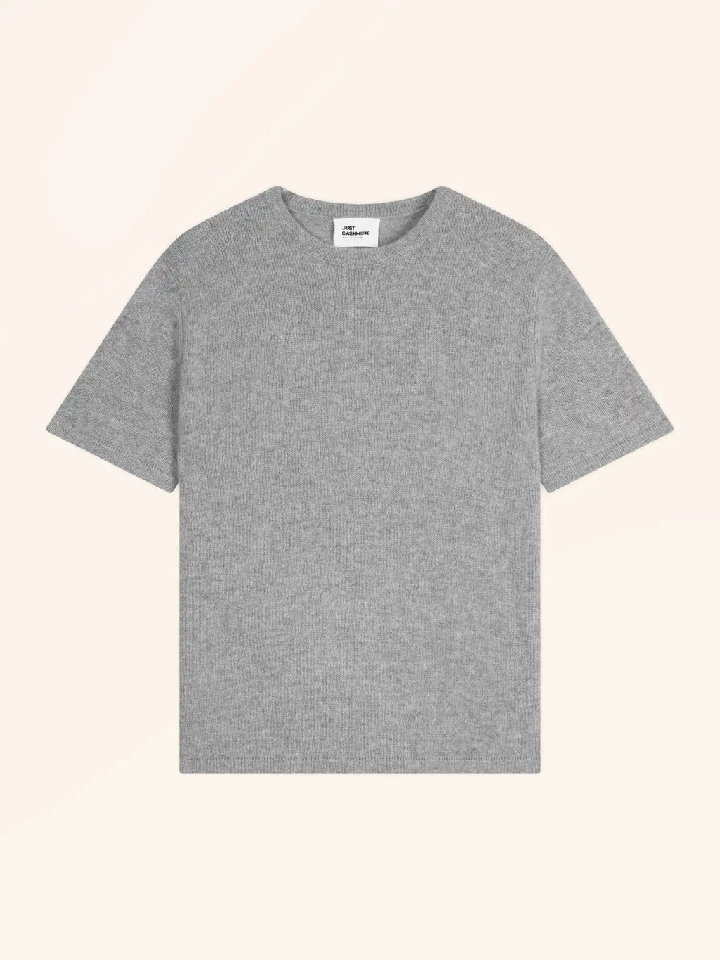 CARLA t-shirt rundhalsausschnitt 4-fädig wolke meliert