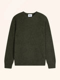 NASH pullover rundhalsausschnitt 4-fädig army meliert