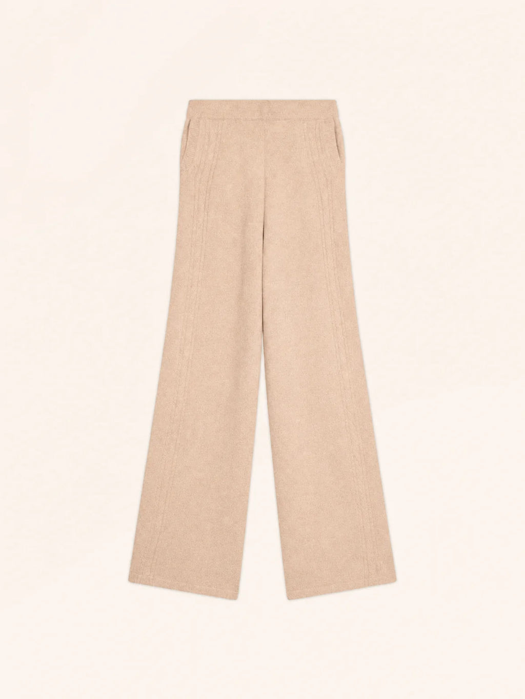 ODETTE hose weit 4-fädig beige