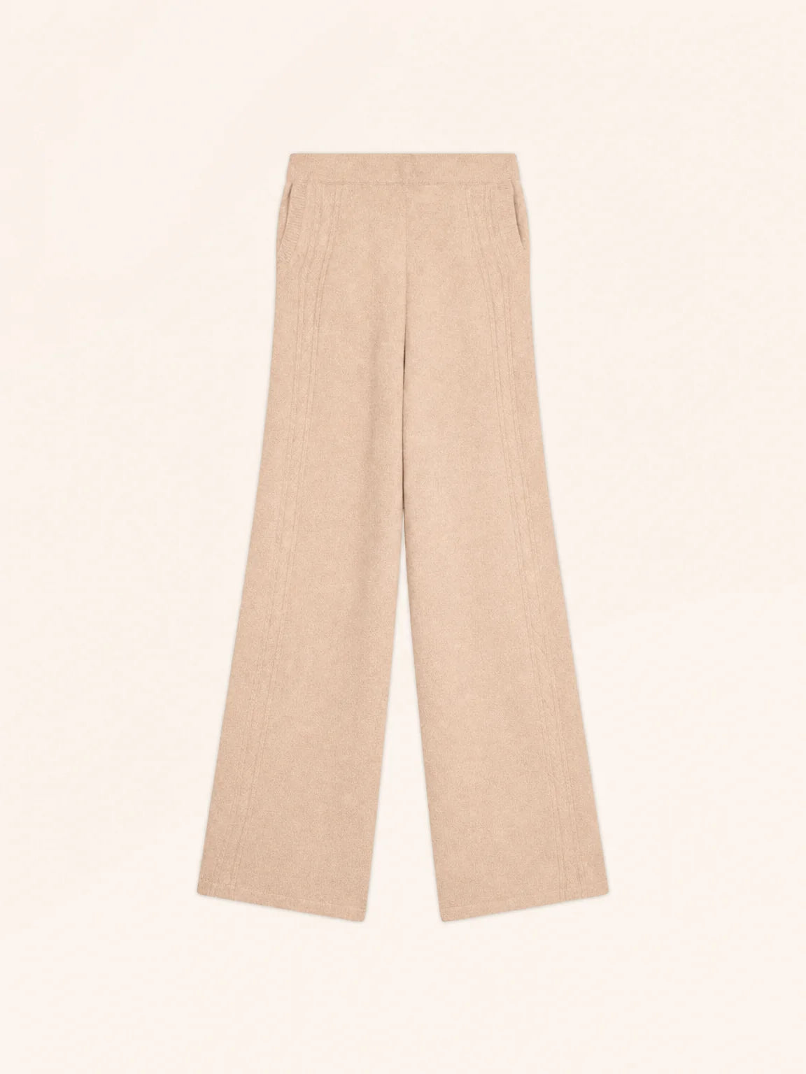 ODETTE hose weit 4-fädig beige