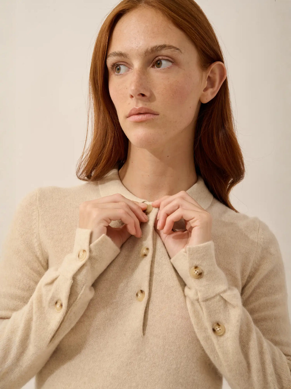 VIOLETTE poloshirt avoine