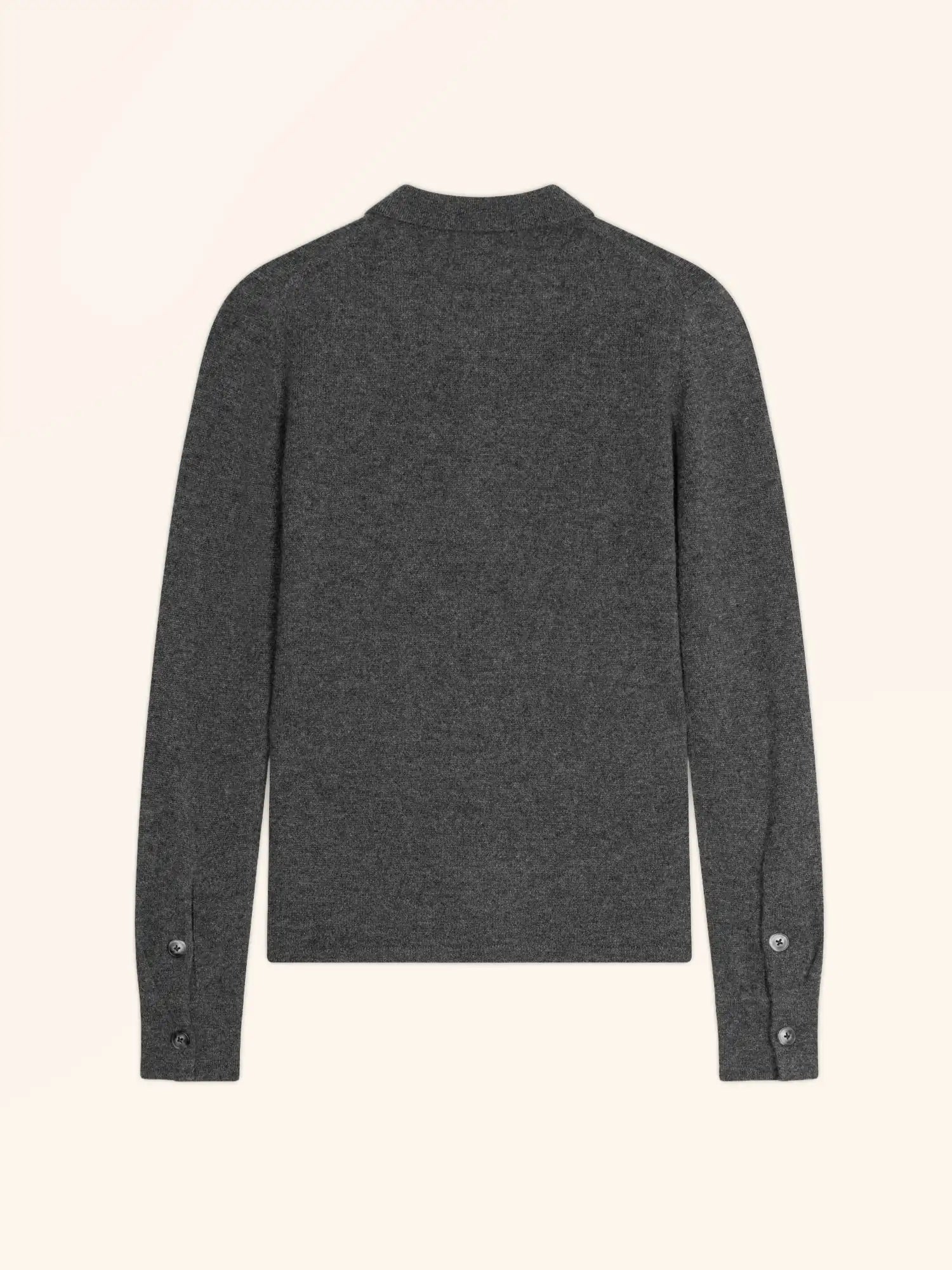 VIOLETTE poloshirt anthrazit meliert