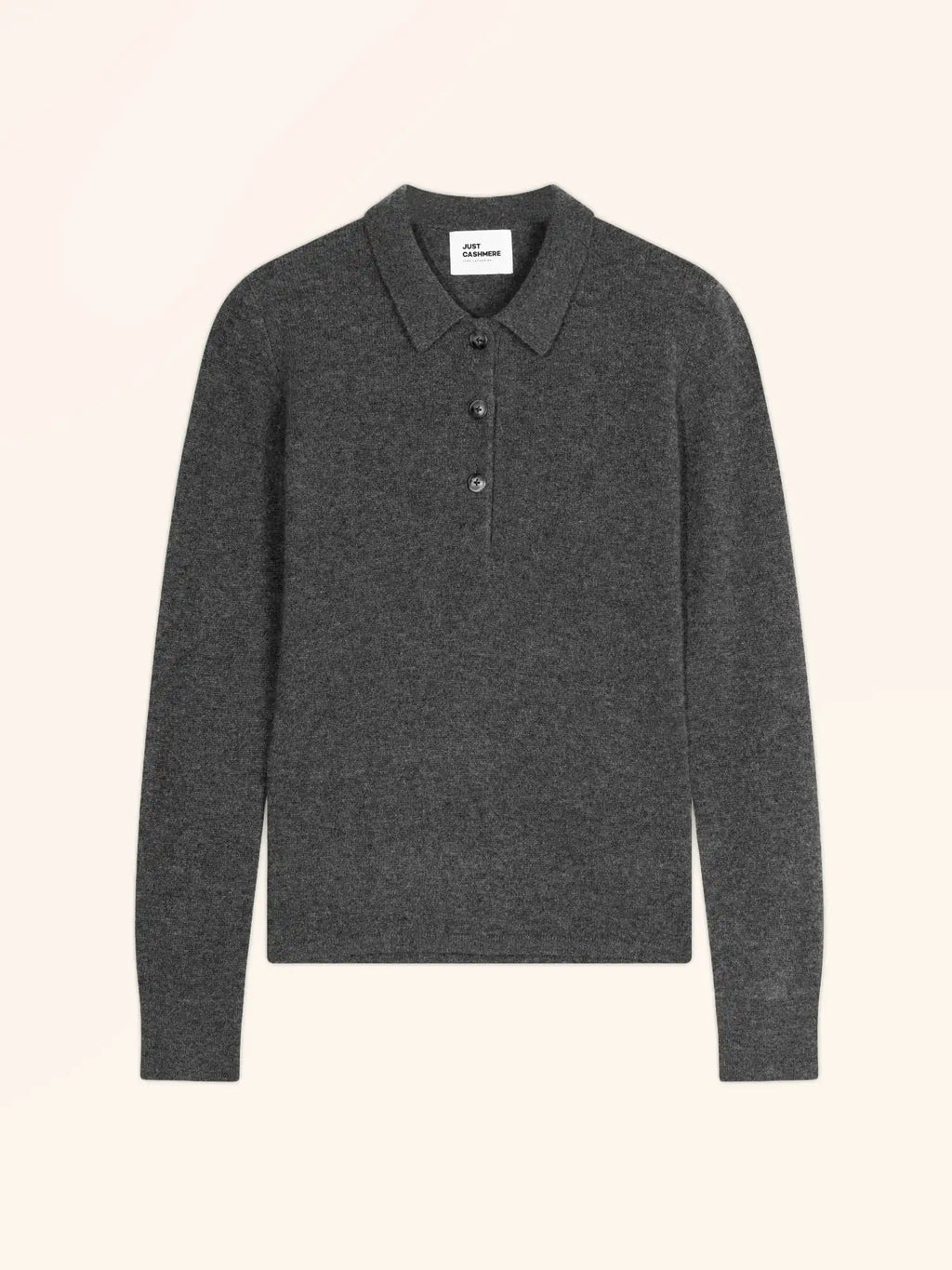 VIOLETTE poloshirt anthrazit meliert