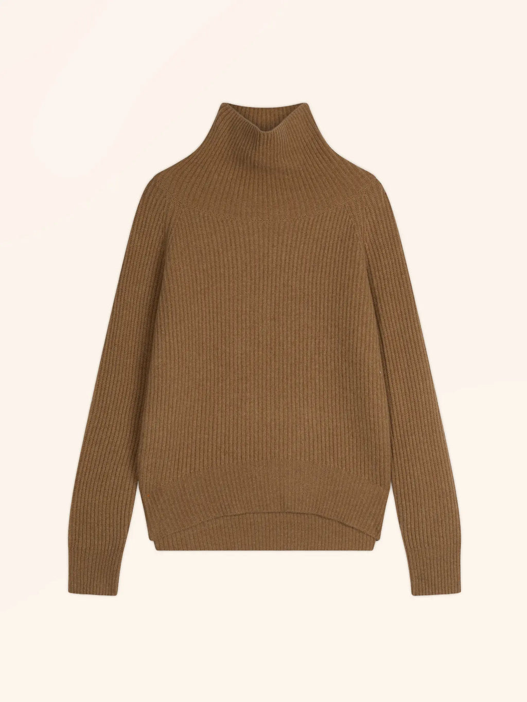 TAYLOR pullover stehkragen 4-fädig noisette