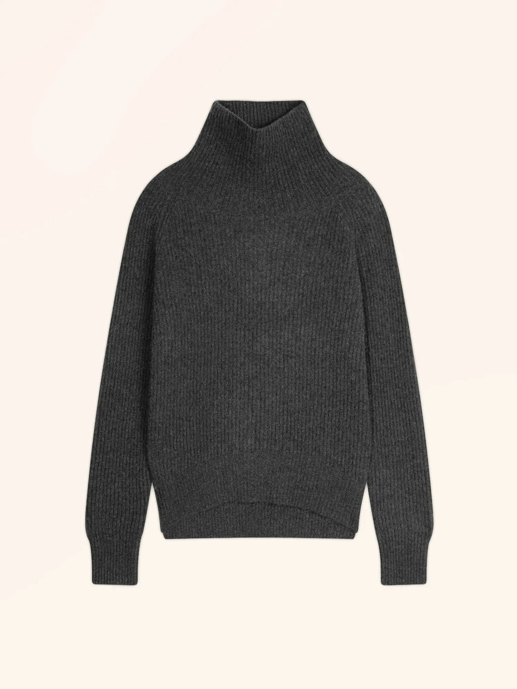 TAYLOR pullover stehkragen 4-fädig carbone meliert