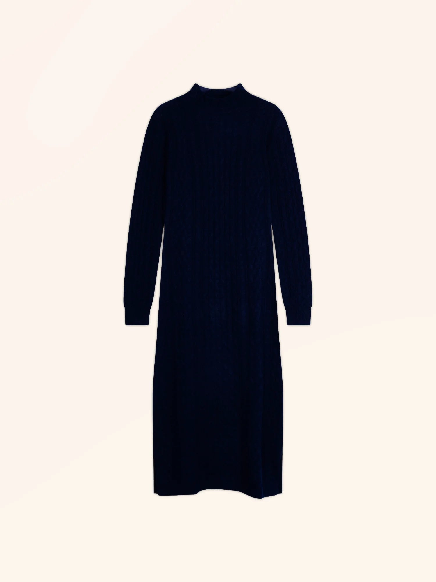 MIKO kleid stehkragen 4-fädig marineblau