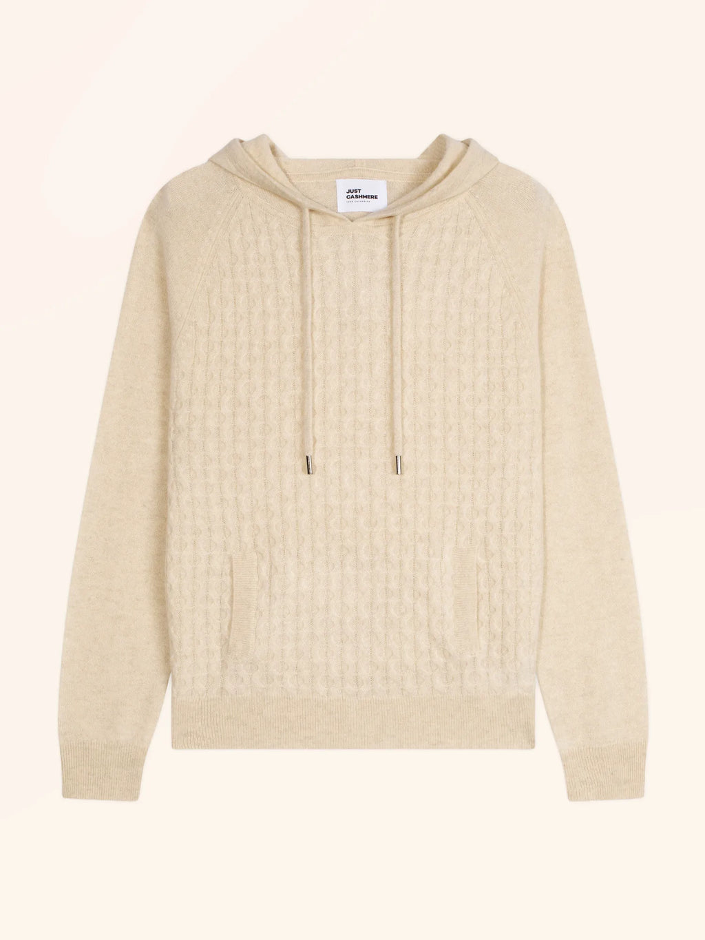 RAWA pullover mit kapuze avoine