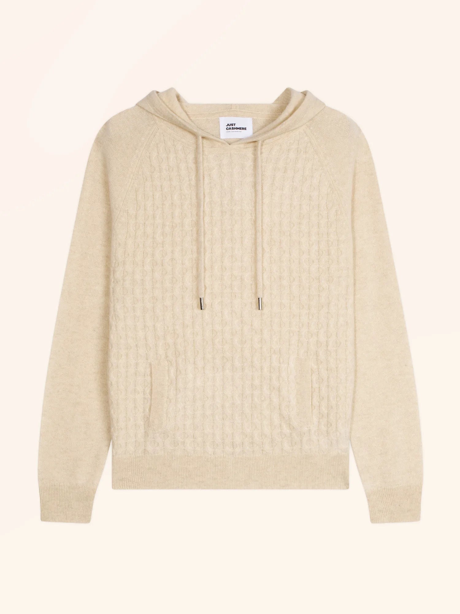 RAWA pullover mit kapuze avoine