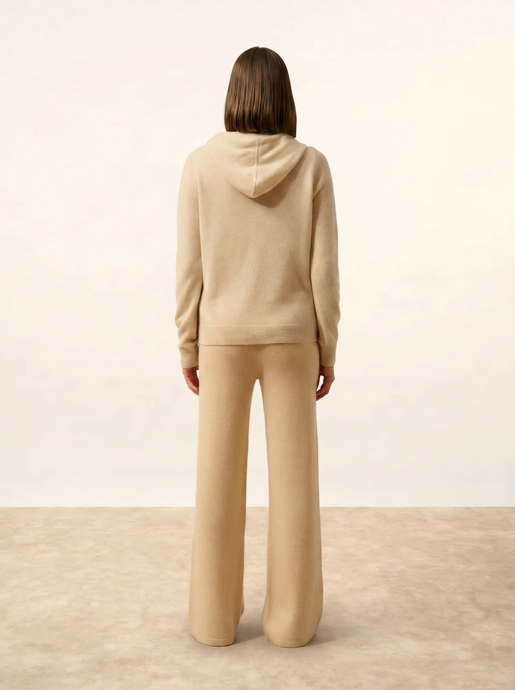 RAWA pullover mit kapuze avoine