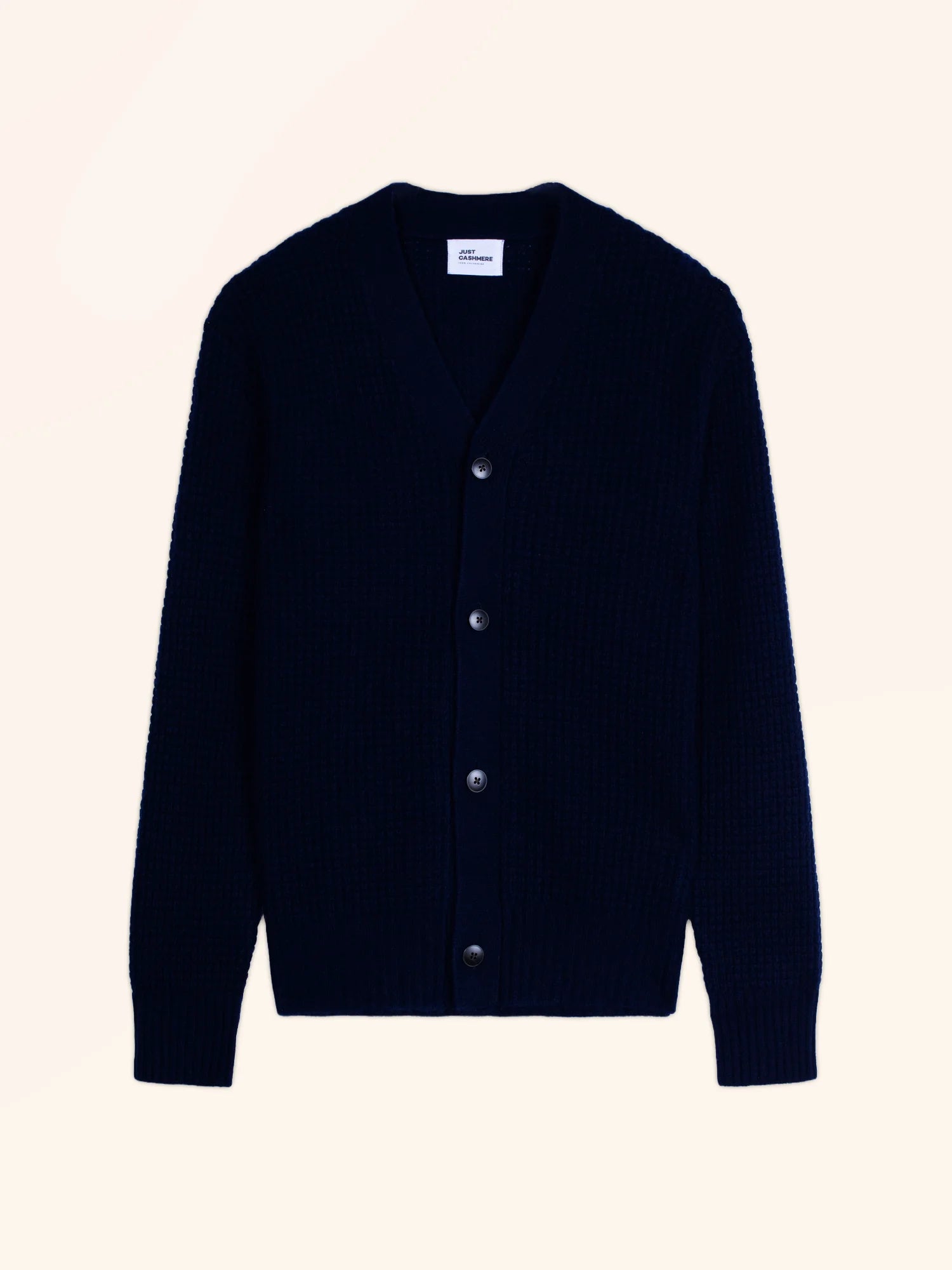 MIKE strickjacke v-ausschnitt marineblau