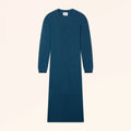 HELENA Robe Col Rond Atlantique Chiné