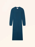 HELENA Robe Col Rond Atlantique Chiné