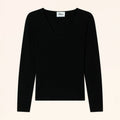 ROSA Pull Col V Noir