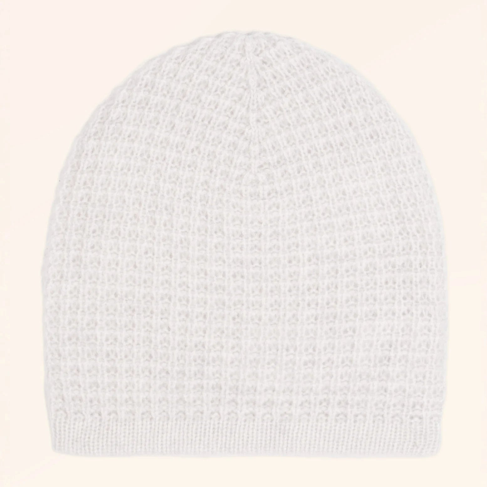 RAUL Bonnet 6 Fils Blanc Chiné