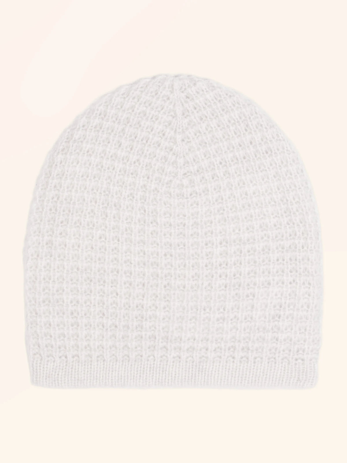 RAUL Bonnet 6 Fils Blanc Chiné