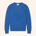 DARLA Pull Col Rond Bleu Électrique