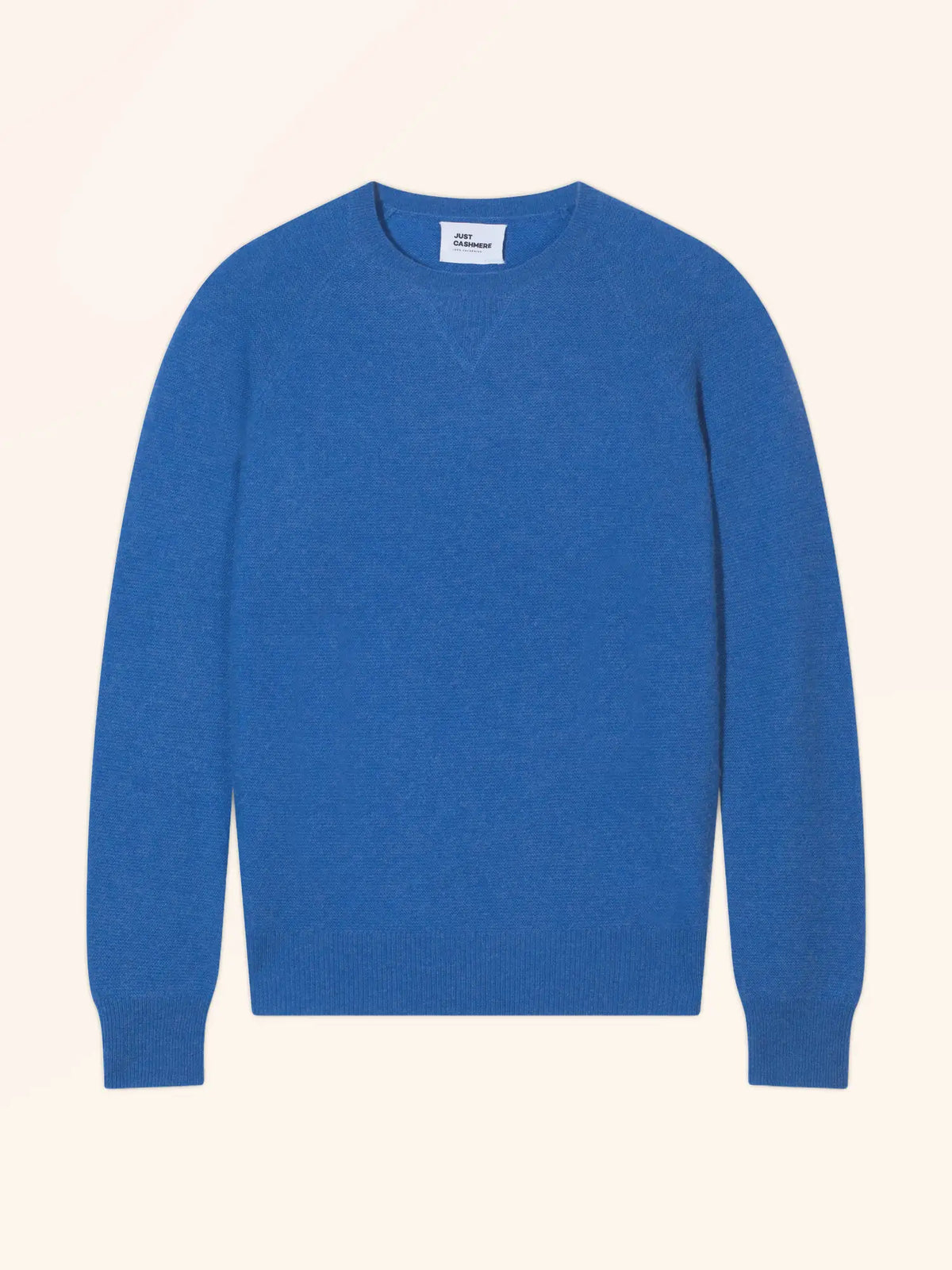 DARLA Pull Col Rond Bleu Électrique
