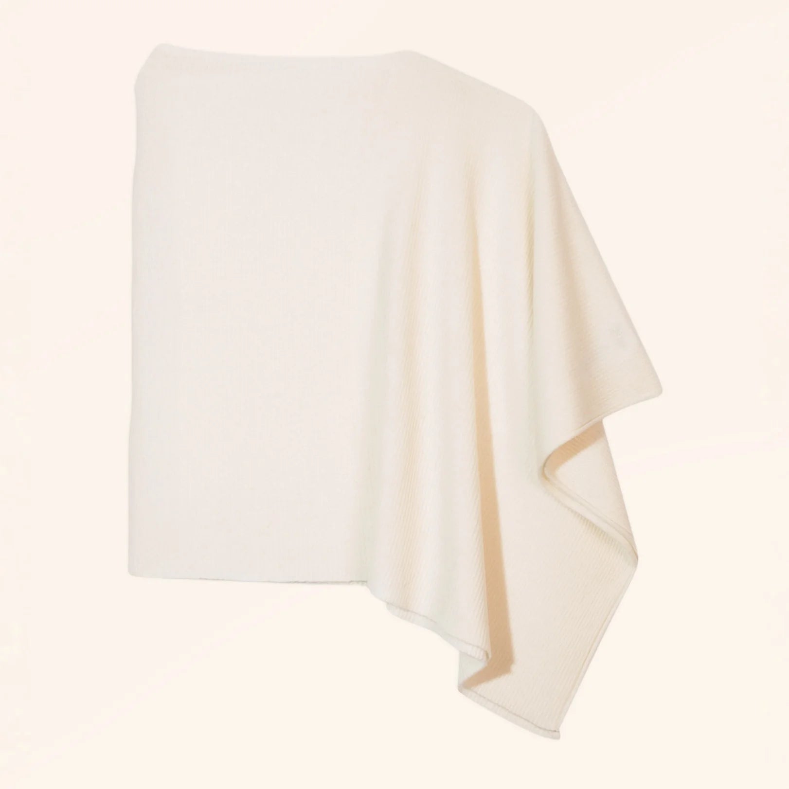 JASMINE Poncho 4 Fils Ivoire
