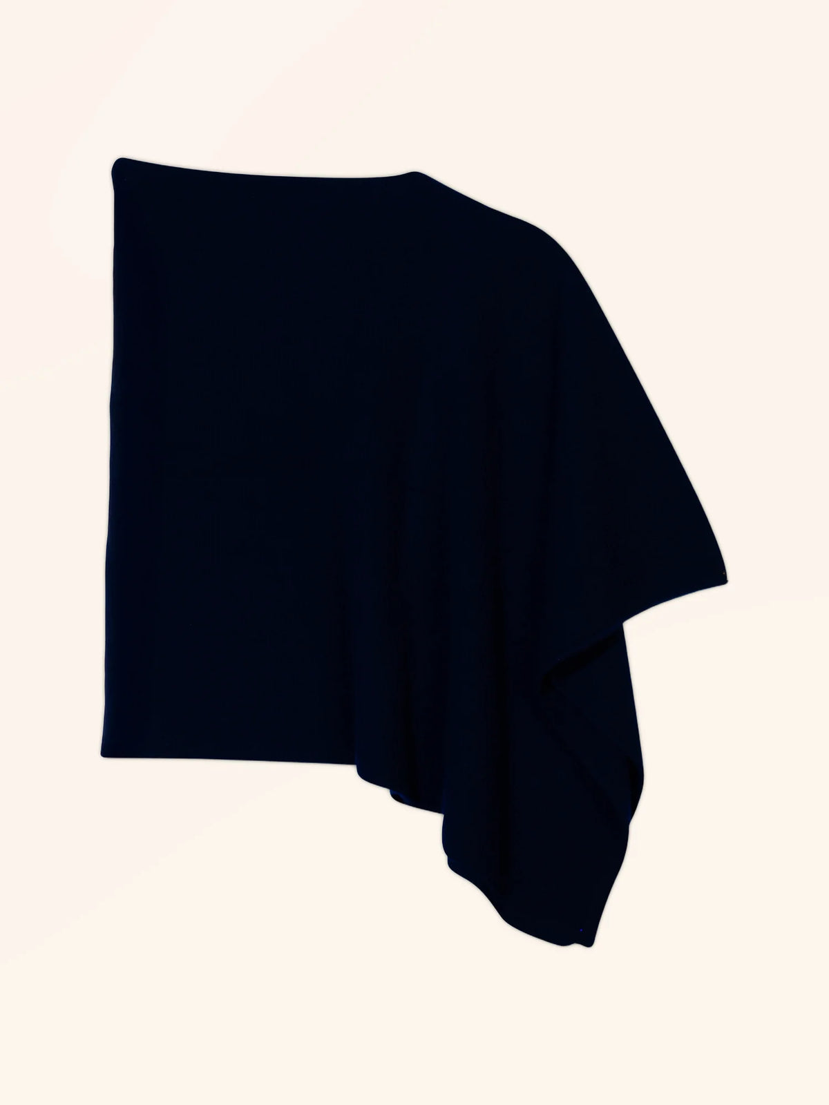JASMINE Poncho 4 Fils Bleu Marine